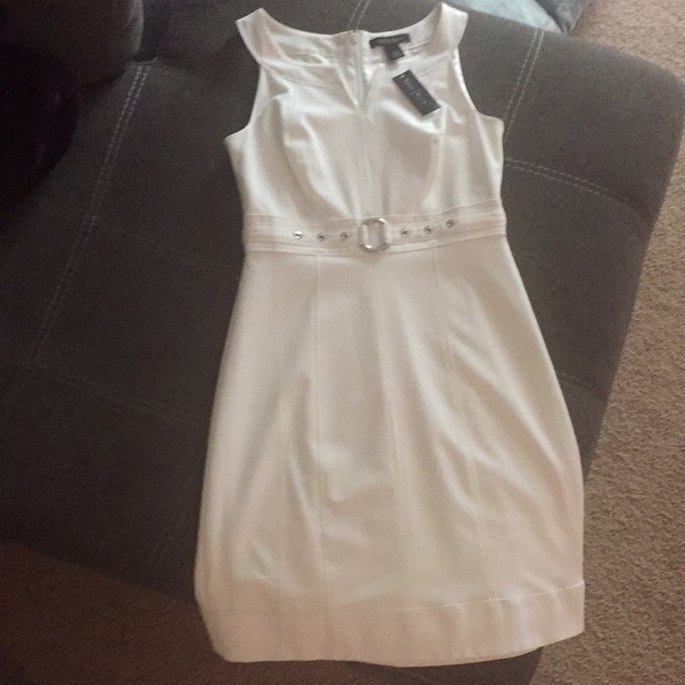 WHBM White Summer Dress